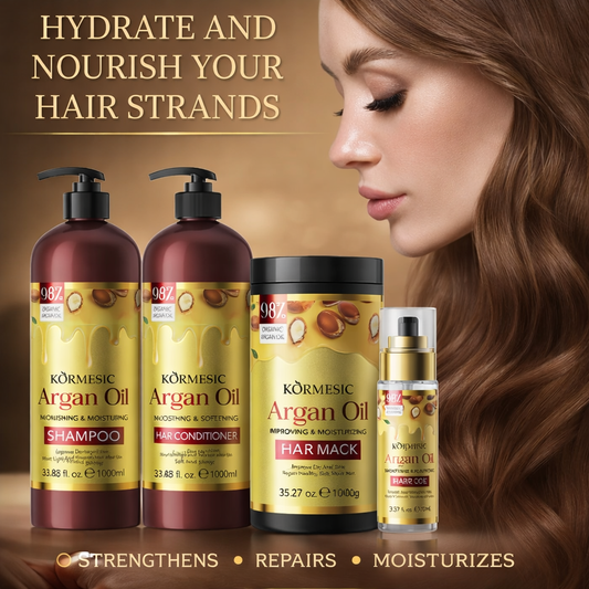 Argan glycerin hair mask shampoo