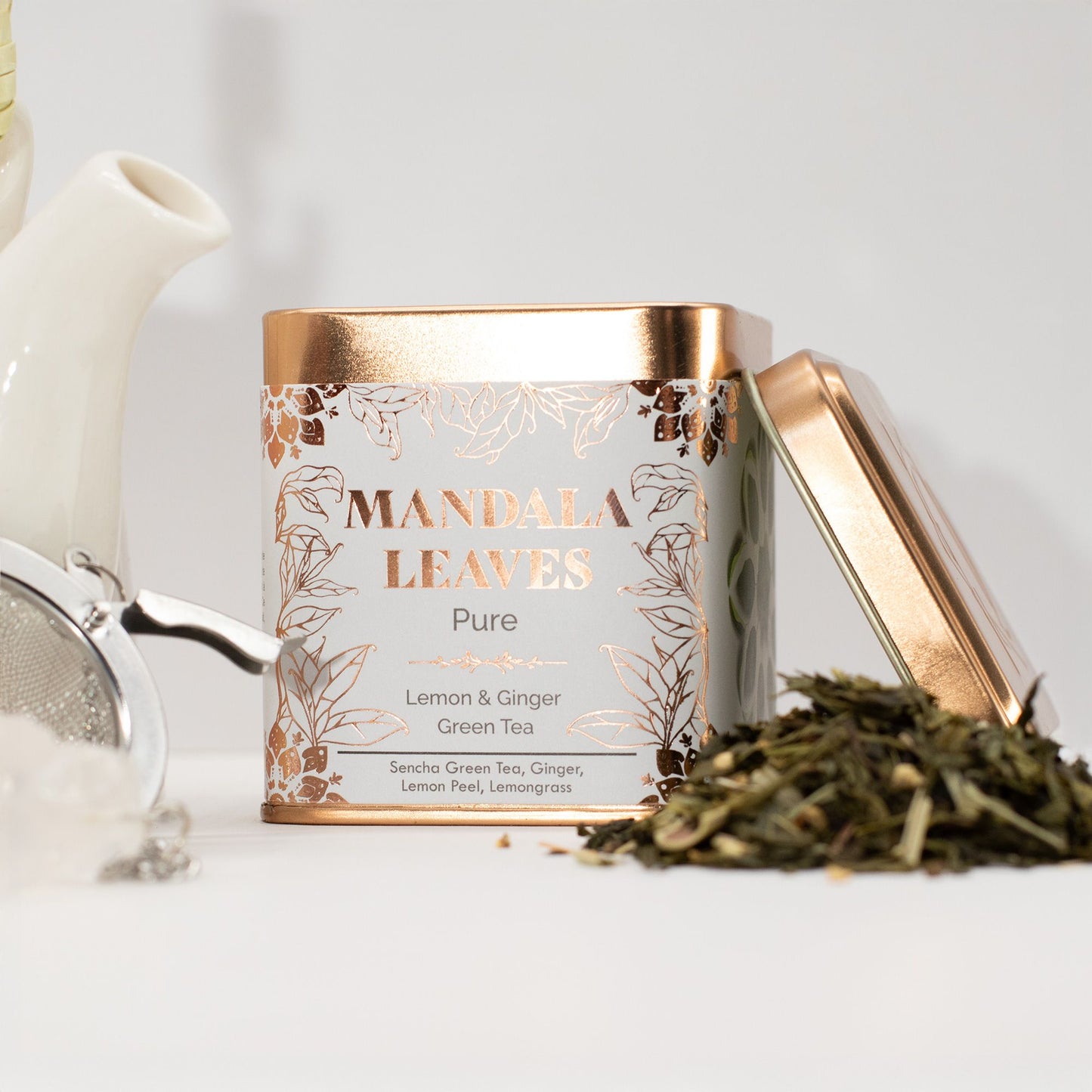 50g Eco Classic Green Tea with Lemon and Ginger